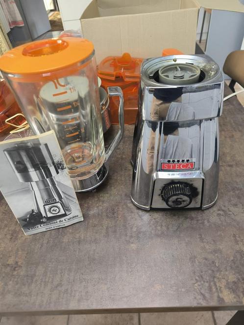 VINTAGE STECA multifunctionele robot — compleet, Elektronische apparatuur, Blenders, Gebruikt, Ophalen of Verzenden