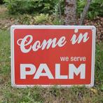 Reclamebord Palm bier, Ophalen of Verzenden, Zo goed als nieuw, Reclamebord