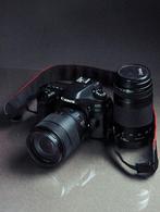 Canon EOS 80D+ 18-135 mm en 75-300 mm, Audio, Tv en Foto, Spiegelreflex, Canon, Ophalen of Verzenden, Zo goed als nieuw