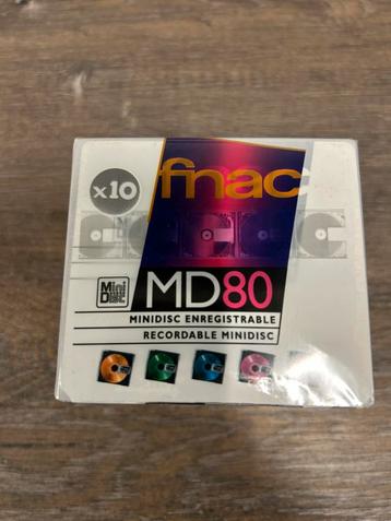 10 stuks TDK Minidisc MD80, Enlèvement ou Envoi