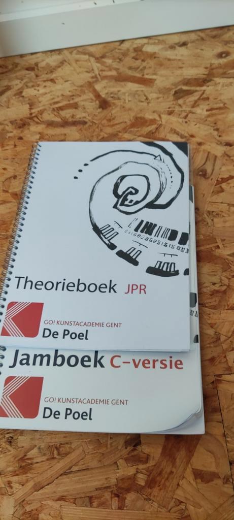 Livre de théorie et Jam Book (version C) De Poel, Livres, Musique, Comme neuf, Enlèvement