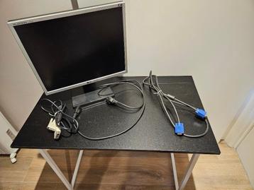 Moniteur LCD 19 pouces LG Flatron, Informatique & Logiciels, Moniteurs, Autres types, HD, Enlèvement ou Envoi, 1 à 2 ms