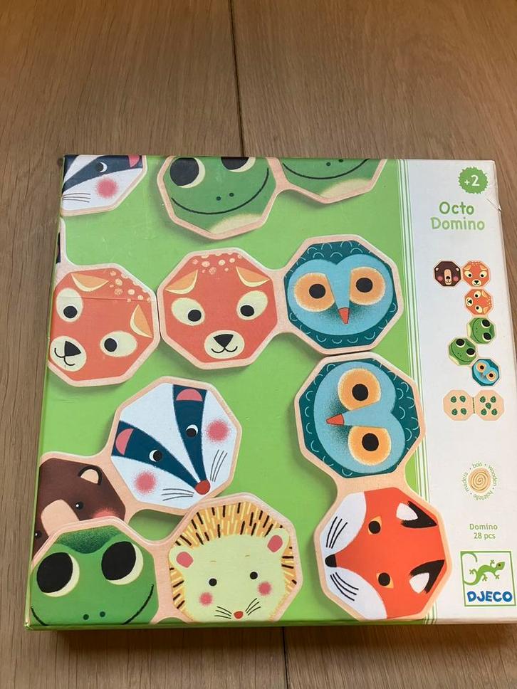 Octo domino, Kinderen en Baby's, Speelgoed | Kinderpuzzels, Zo goed als nieuw, Ophalen
