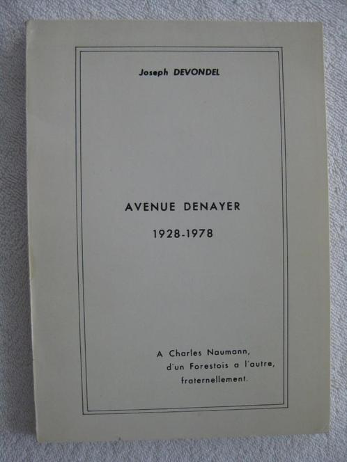 Bruxelles Forest - Joseph Devondel - EO 1978 – rare dédicacé, Livres, Histoire nationale, Utilisé, Enlèvement ou Envoi