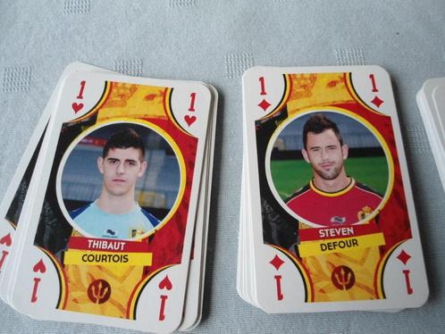 3 Jeux de Cartes Diables Rouge, Reds Devils & Reds Flames, Verzamelen, Sportartikelen en Voetbal, Nieuw, Spelerskaart, Ophalen of Verzenden