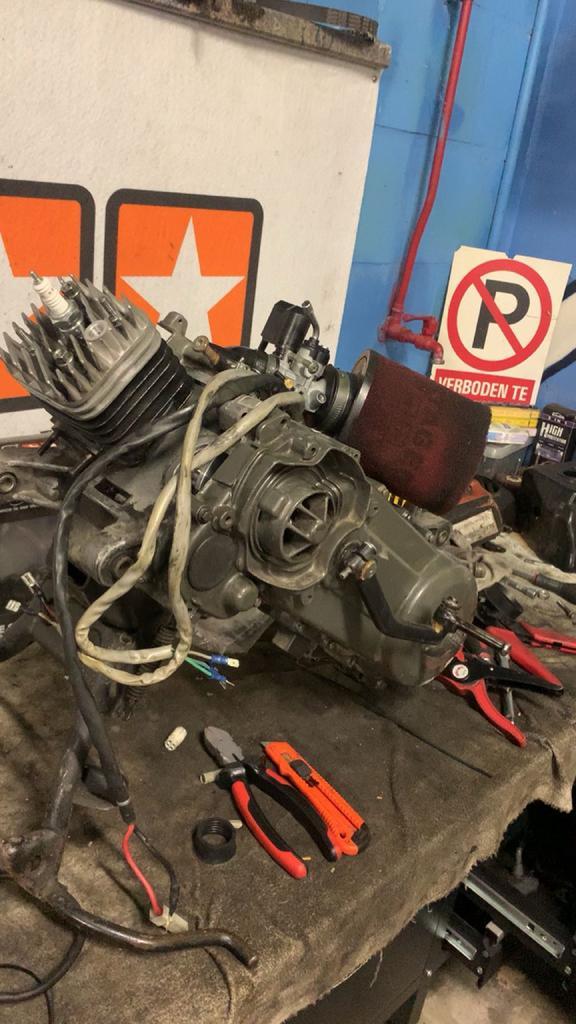 typhoon 80cc stage 1 blok, Fietsen en Brommers, Brommeronderdelen | Algemeen, Blok, Ophalen