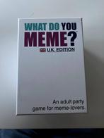 Gezelschapsspel - What do you meme? (U.K. Edition), Trois ou quatre joueurs, Enlèvement ou Envoi, Comme neuf