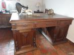 oude dubbele eiken bureau, begin 1900, Antiek en Kunst, Ophalen