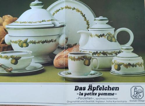 VILLEROY & BOCH "PETITE POMME", Antiquités & Art, Antiquités | Services (vaisselle) pièces, Enlèvement ou Envoi