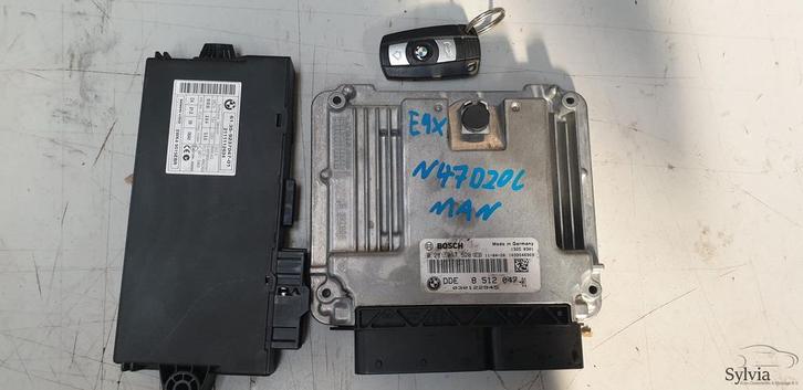 Startset Contactslot + ECU BMW 3 serie E90 N47D20C CAS3 8512, Auto-onderdelen, Elektronica en Kabels, Gebruikt, Ophalen of Verzenden