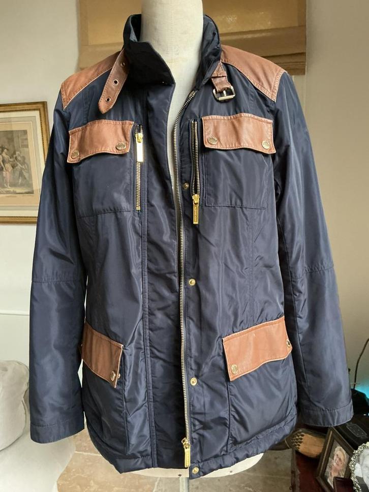 Gewatteerde Jas dames ,Michaël Kors , maat M, Kleding | Dames, Jasjes, Kostuums en Pakken, Zo goed als nieuw, Maat 38/40 (M), Bruin