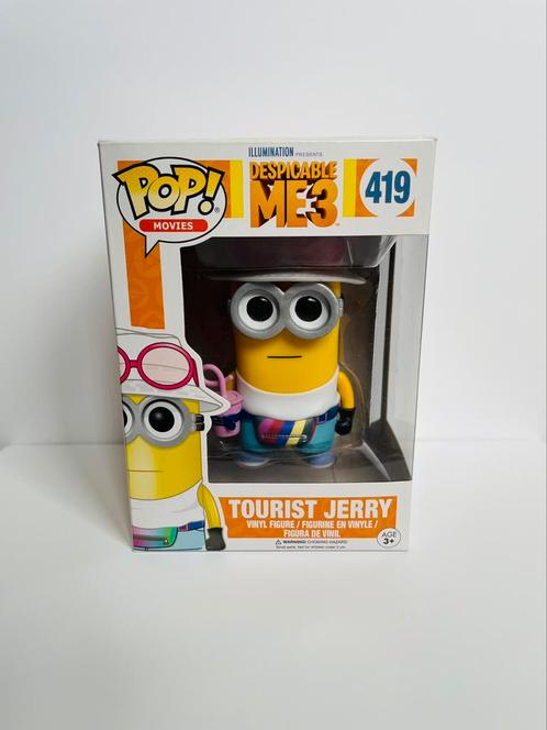 Funko Pop tourist jerry 419, Collections, Statues & Figurines