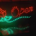 Ledbord met flikkerende led (groen en rood), Zakelijke goederen, Ophalen of Verzenden