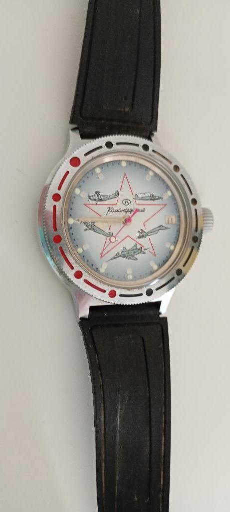 Montre militaire automatique vintage CCCP URSS Soviétique, Collections, Objets militaires | Général, Autres, Enlèvement ou Envoi
