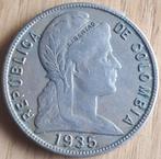 COLOMBIA : V CENTAVOS 1935 KM 199 XF+, Postzegels en Munten, Munten | Amerika, Ophalen of Verzenden, Zuid-Amerika, Losse munt
