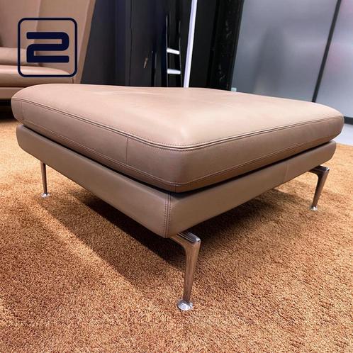 VITRA Suita Ottoman, Huis en Inrichting, Fauteuils, Gebruikt, Leer, Metaal, 75 tot 100 cm, 75 tot 100 cm, Ophalen