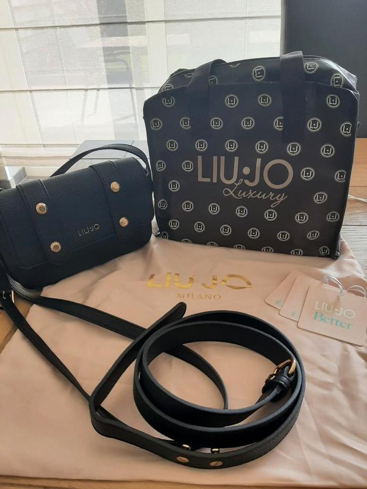 Handtas Liu Jo, Handtassen en Accessoires, Tassen | Reistassen en Weekendtassen, Zo goed als nieuw, Zwart, Ophalen of Verzenden