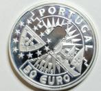 ZELDZAME VALUTA PORTUGAL N #8191 „50 EURO ZILVER” UIT 1996, Setje, Zilver, Overige waardes, Ophalen of Verzenden