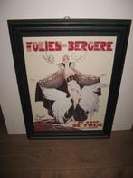 Folies Bergere poster, Ophalen, Met lijst, Deurposter of groter, Reclame