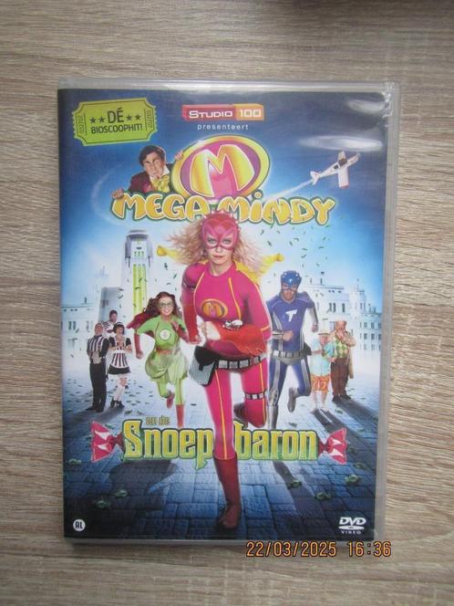 Mega Mindy En De Snoepbaron, Cd's en Dvd's, Dvd's | Kinderen en Jeugd, Zo goed als nieuw, Film, Overige genres, Alle leeftijden