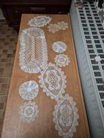 Vintage kanten doekjes, Ophalen