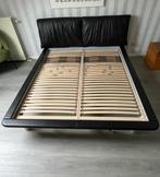 Bed - tweepersoons, Huis en Inrichting, Slaapkamer | Bedden, Overige materialen, Blauw, 180 cm, Modern