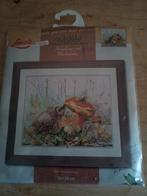 Lanarte borduurpakket animals collection  egel enpaddestoel, Hobby en Vrije tijd, Ophalen, Nieuw, Borduurpakket