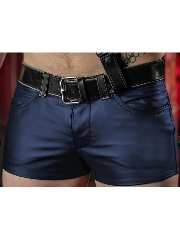 Moderne korte broek, Kleding | Heren, Broeken en Pantalons, Nieuw, Maat 48/50 (M), Blauw, Ophalen of Verzenden