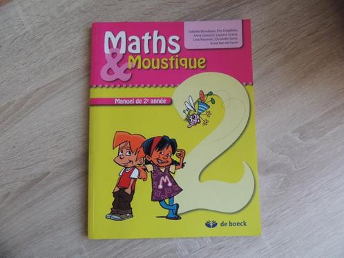 Manuel - Math & Moustique 2, Livres, Livres d'étude & Cours, Enlèvement