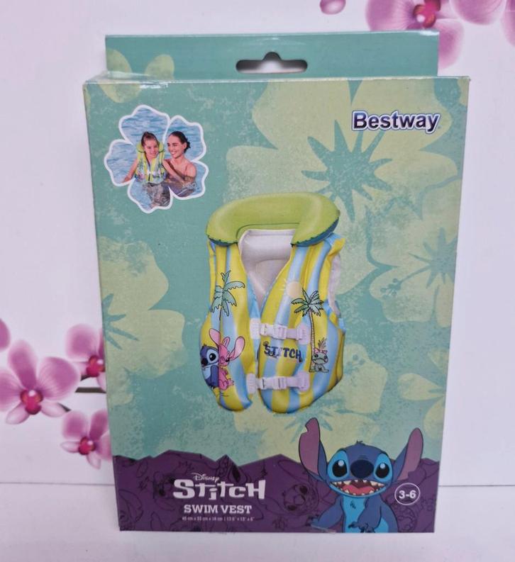 💜 Gilet de bain Disney Stitch, Collections, Disney, Neuf, Autres types, Autres personnages, Enlèvement ou Envoi