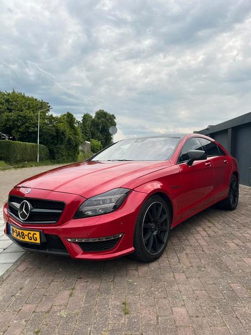 Mercedes cls63, Auto's, Mercedes-Benz, Particulier, CLS, Benzine, Euro 5, Stadsauto, 5 deurs, Automaat, Rood, Beige, Leder, Vierwielaandrijving