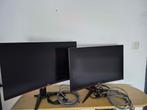 2 AOC 27″ gaming monitors (VA), Computers en Software, Gebruikt, VA, Minder dan 1 ms, DisplayPort