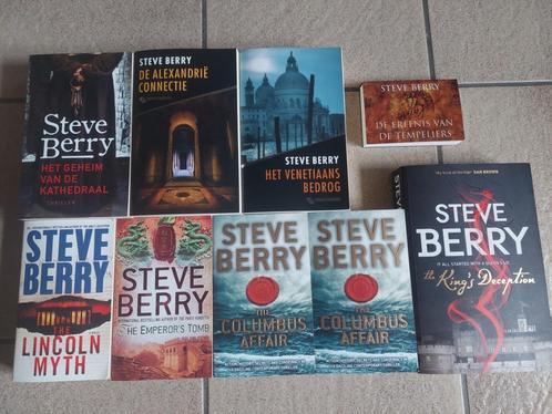 Steve Berry : lot spannende boeken, Livres, Aventure & Action, Utilisé, Enlèvement ou Envoi