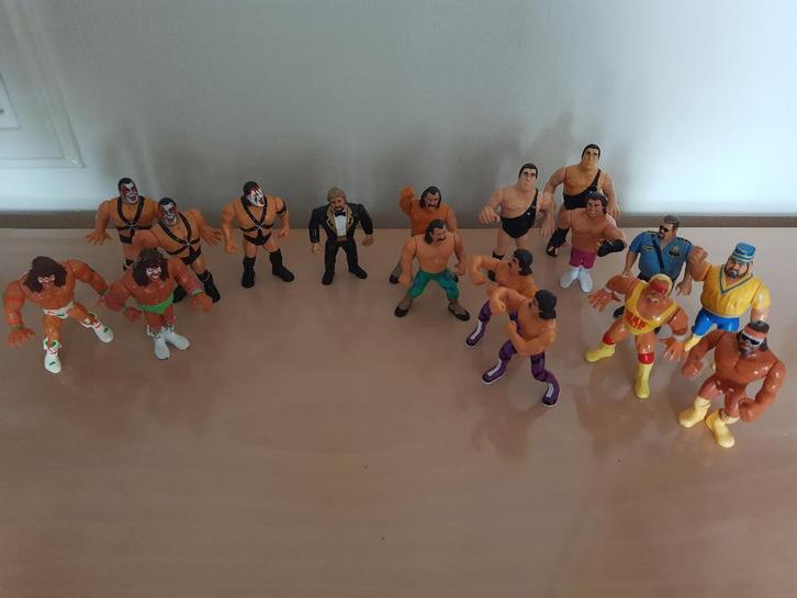 17 Vintage WWF WWE Hasbro Figuren, Enfants & Bébés, Jouets | Figurines, Utilisé, Enlèvement ou Envoi