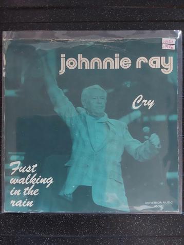 45T Johnnie Ray - Cry/Just walking in the rain beschikbaar voor biedingen