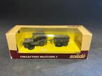 Solido Willys jeep met aanhangwagen - TOP, Hobby en Vrije tijd, Modelauto's | 1:43, Ophalen of Verzenden, Solido