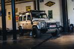 Land Rover Defender 110 TD5 15P, Auto's, 90 kW, Zwart, Leder en Stof, SUV of Terreinwagen