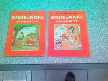 2 Suske en Wiske strips 2de druk 1949 en 1953.