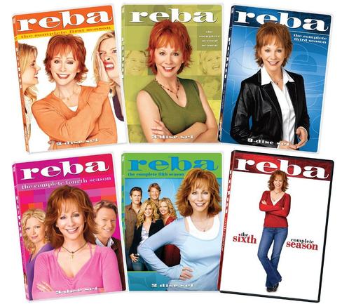 REBA - volledige serie (1 t/m 6) op DVD, Cd's en Dvd's, Dvd's | Tv en Series, Zo goed als nieuw, Komedie, Alle leeftijden, Ophalen