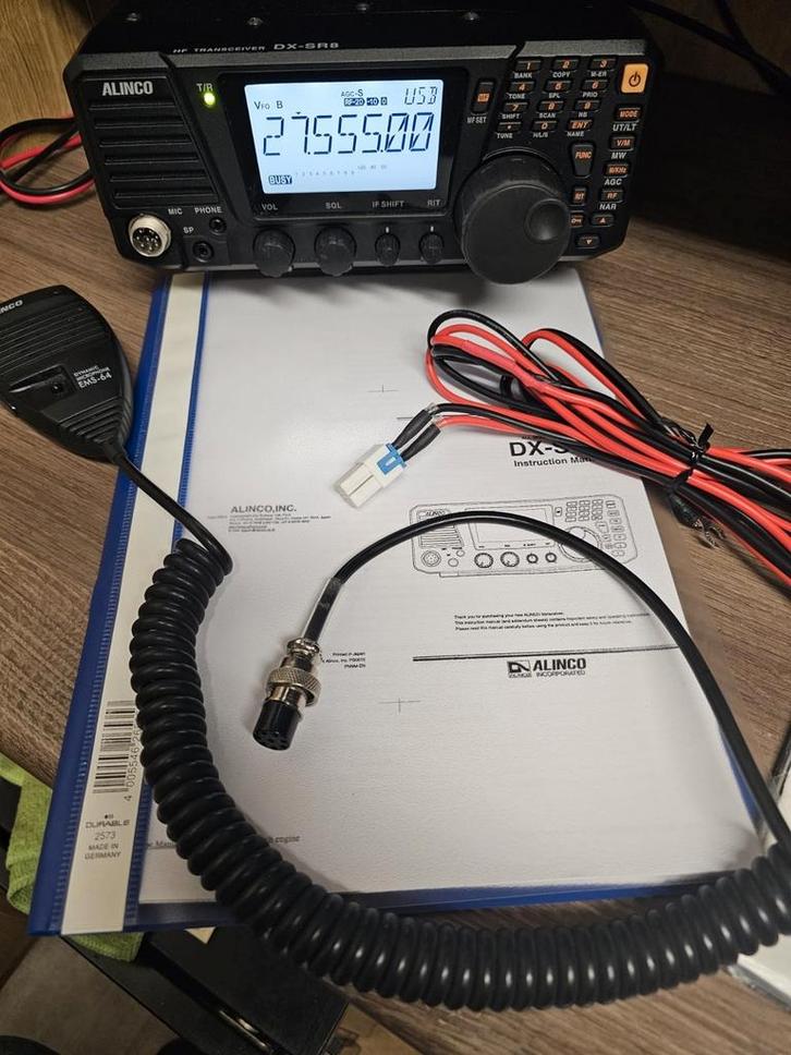 Alinco dx sr 8, Telecommunicatie, Zenders en Ontvangers, Zo goed als nieuw, Zender en Ontvanger, Ophalen of Verzenden