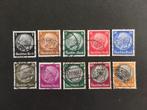 Duitse postzegels 1933 1934 - Hindenburg, Duitse Keizerrijk, Verzenden, Postfris