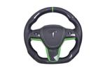 Tesla leder & carbon sportstuur, Niet ingevuld, Niet ingevuld, Nieuw, Niet ingevuld