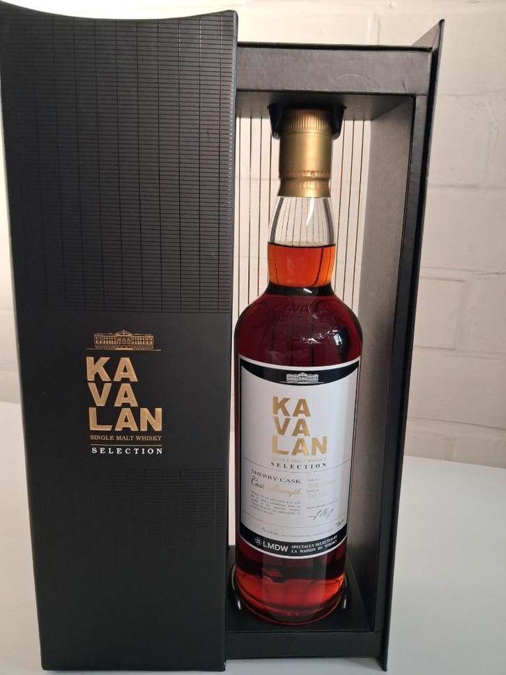 1 fles KAVALAN whisky, 7 year, Verzamelen, Wijnen, Nieuw, Overige typen, Vol, Ophalen of Verzenden