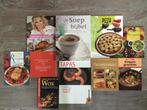 Thema kookboeken, 10 stuks, Boeken, Kookboeken, Gelezen, Vegetarisch, Ophalen of Verzenden