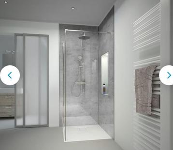 Douchepanelen nieuw betonlook asgrijs renodeco beschikbaar voor biedingen