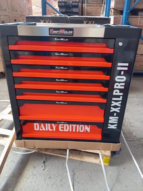 GEREEDSCHAPWAGEN KRAFTMULLER XXL-pro11 7 laden, Doe-het-zelf en Bouw, Gereedschap | Handgereedschap, Nieuw, Ophalen of Verzenden