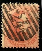 Nrs 16B. 1863. Gest. Leopold I. Getande Medaillons.OBP:27,50, Postzegels en Munten, Postzegels | Europa | België, Met stempel