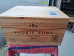 Kist met 6 flessen Bordeaux Florie Aude 2012, Ophalen, Nieuw, Rode wijn