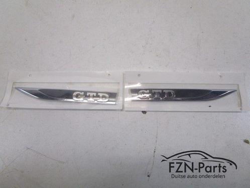 VW Golf 7 GTD Emblemen Embleem Sticker Logo Zijscherm Set L+, Auto-onderdelen, Overige Auto-onderdelen, Gebruikt, Ophalen of Verzenden