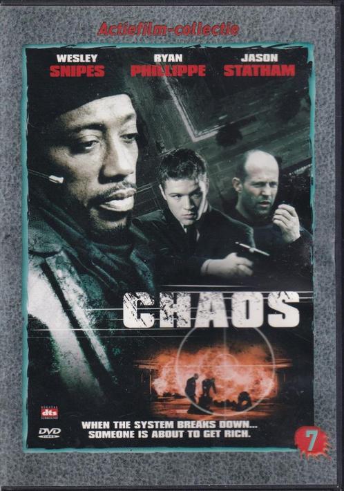 Chaos (2005) Wesley Snipes - Ryan Philippe, CD & DVD, DVD | Action, Utilisé, Thriller d'action, À partir de 12 ans, Enlèvement ou Envoi